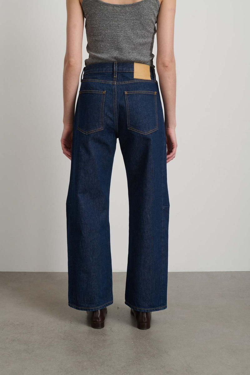SLIM LASSO JEAN INDIGO