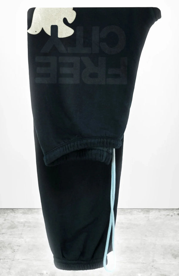 SUPERFLUFF LUX OG SWEATPANT DEEPSPACE