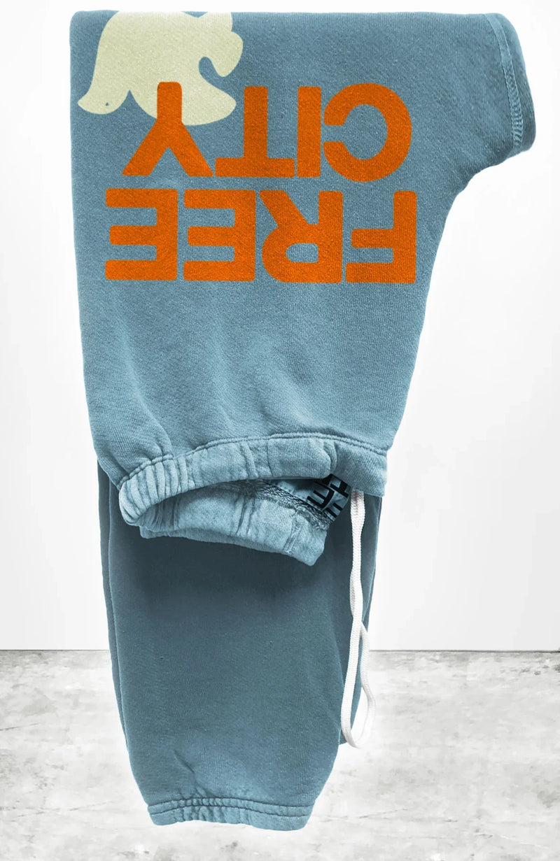 FREE CITY LARGE SWEATPANT BLUESHROOM
