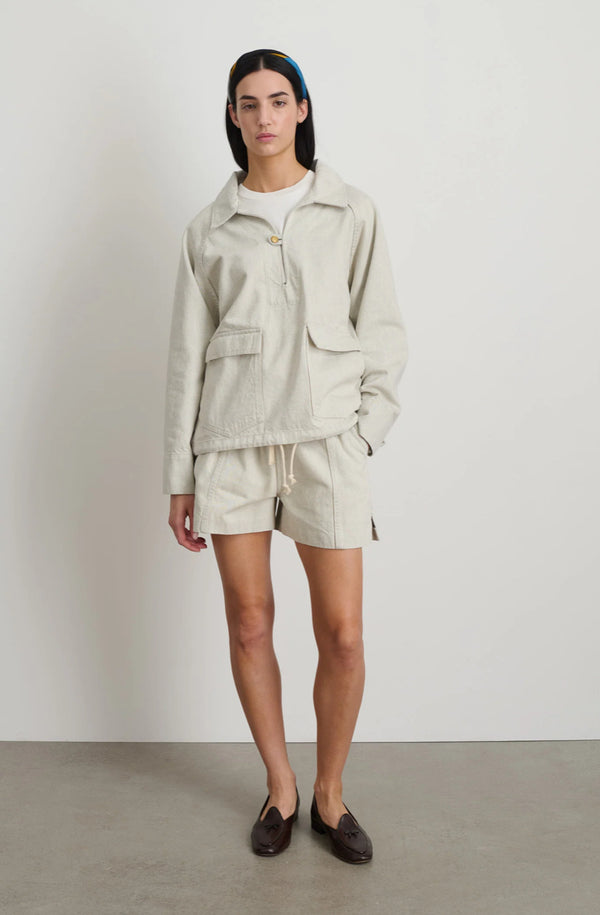 DAVIS ANORAK MOON RINSE