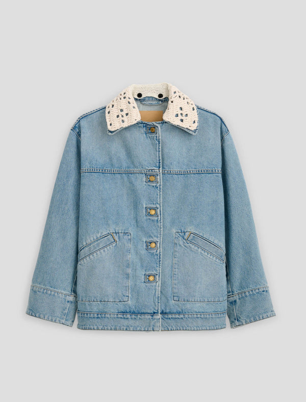 STADIUM JACKET CROCHET JAC WASH