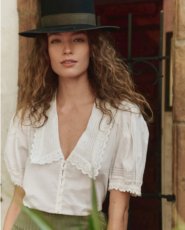 THE MANOR TOP WHITE