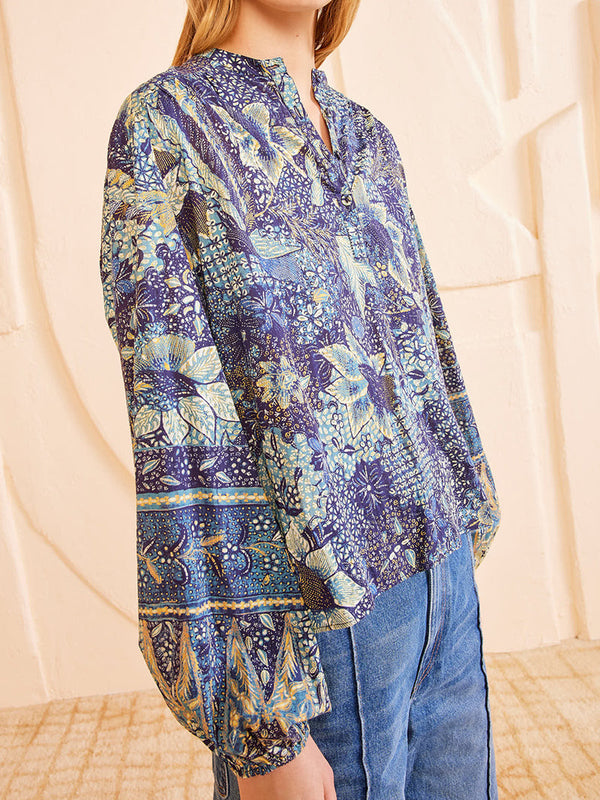 Harlowe blouse portofino