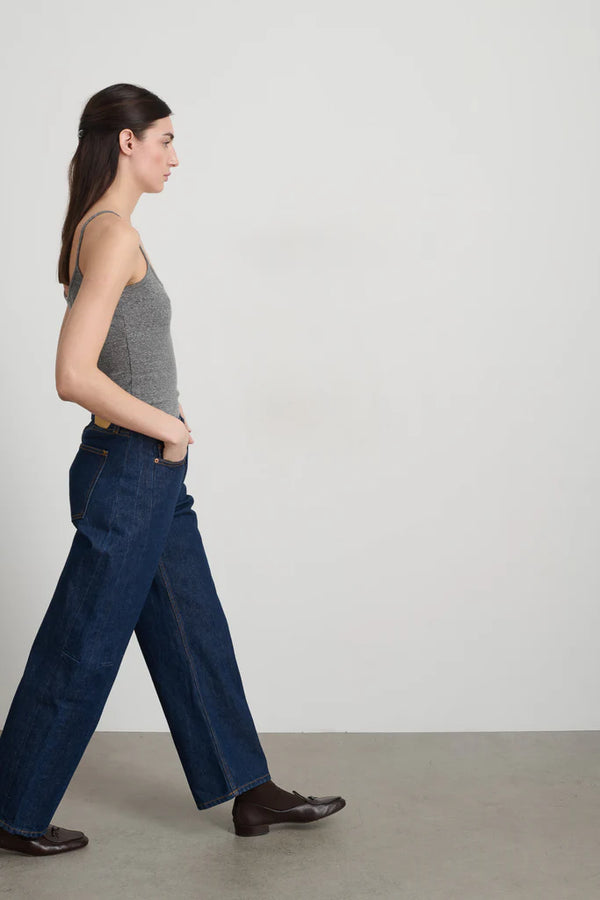 SLIM LASSO JEAN INDIGO