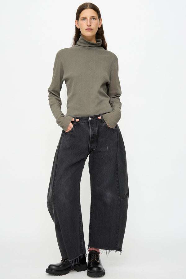 VINTAGE LASSO JEAN BLACK