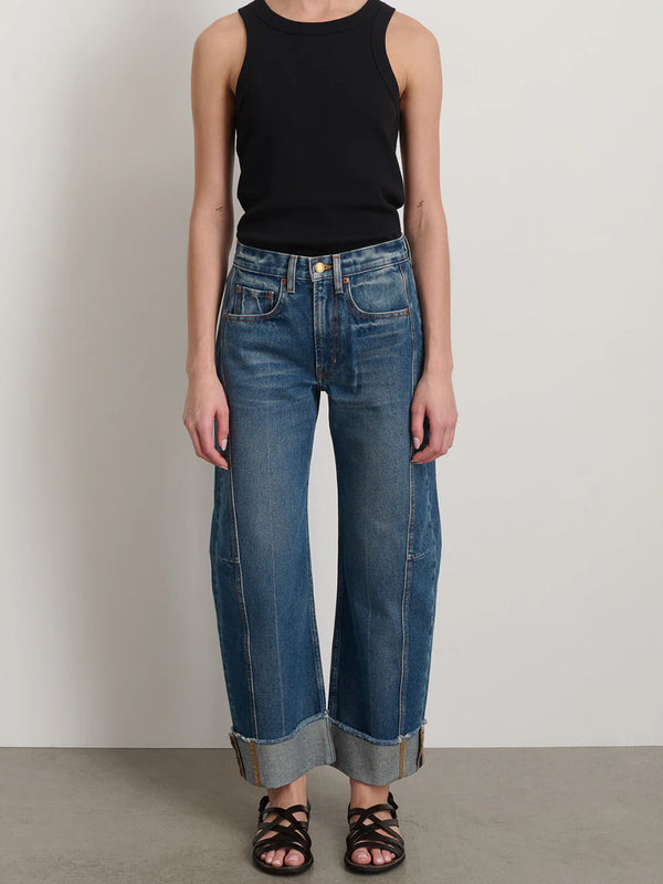 RELAXED LASSO CUFF JEAN VISTA