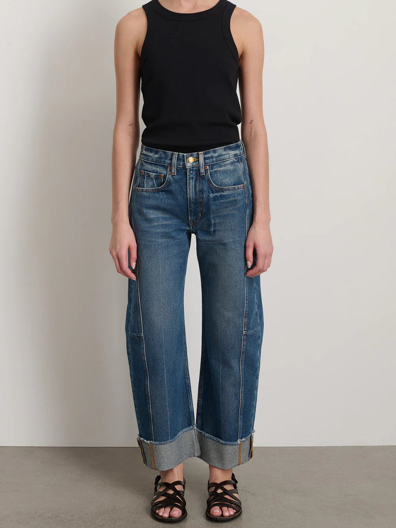 RELAXED LASSO CUFF JEAN VISTA