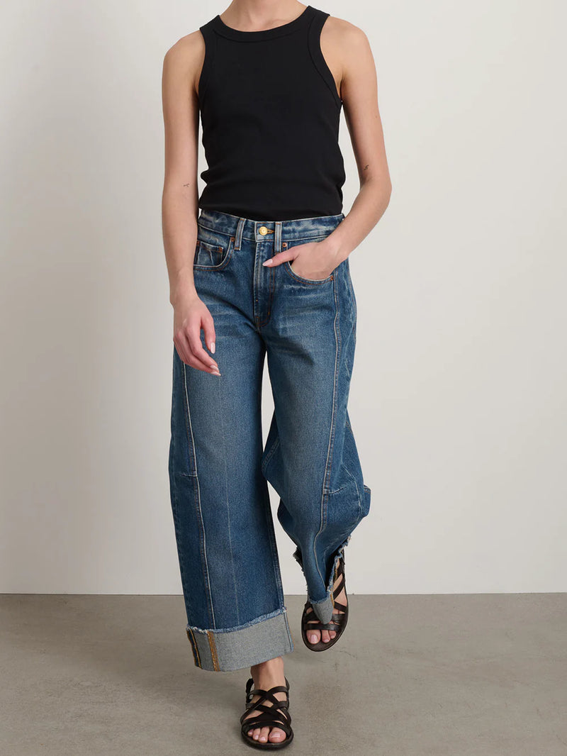 RELAXED LASSO CUFF JEAN VISTA