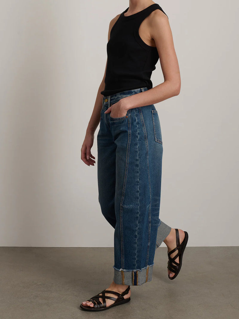 RELAXED LASSO CUFF JEAN VISTA
