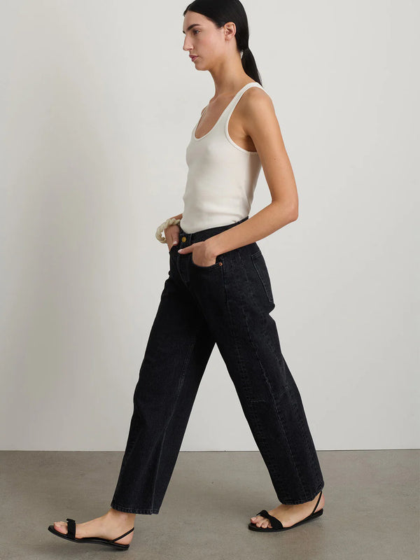 SLIM LASSO JEAN STIL BLACK