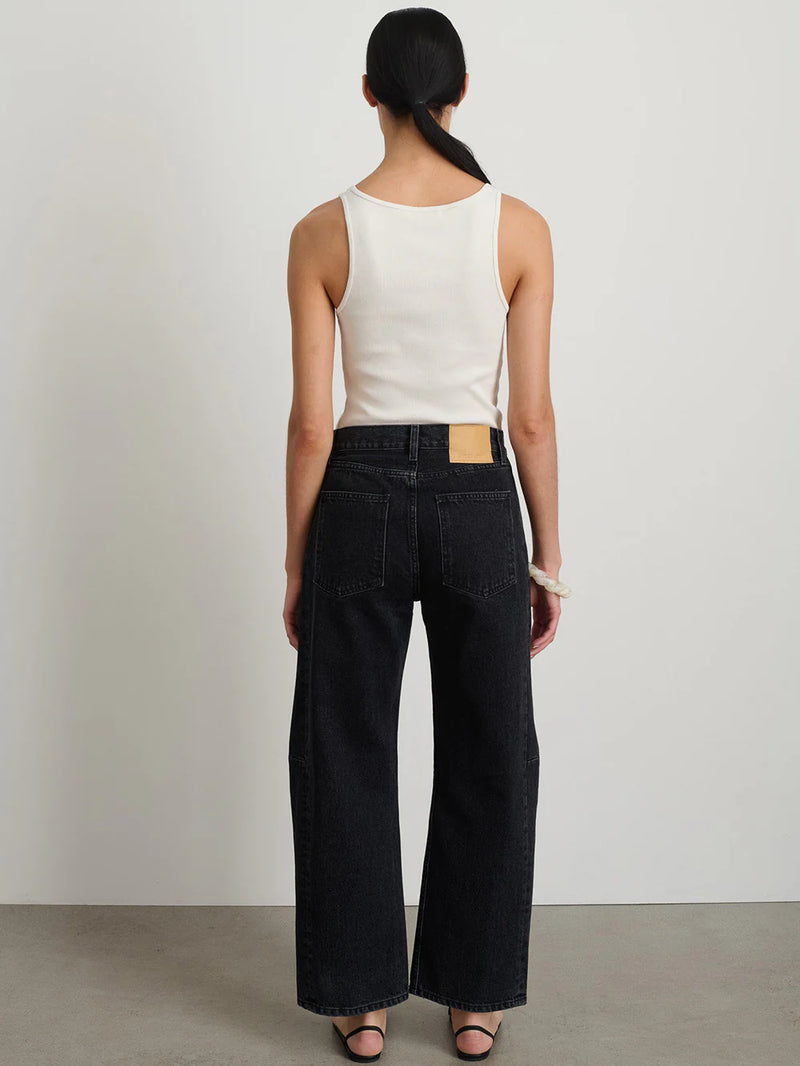 SLIM LASSO JEAN STIL BLACK