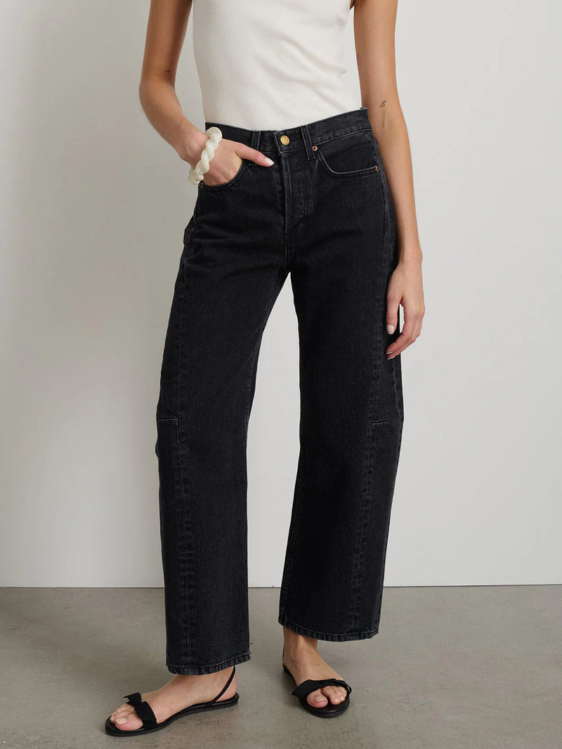 SLIM LASSO JEAN STIL BLACK