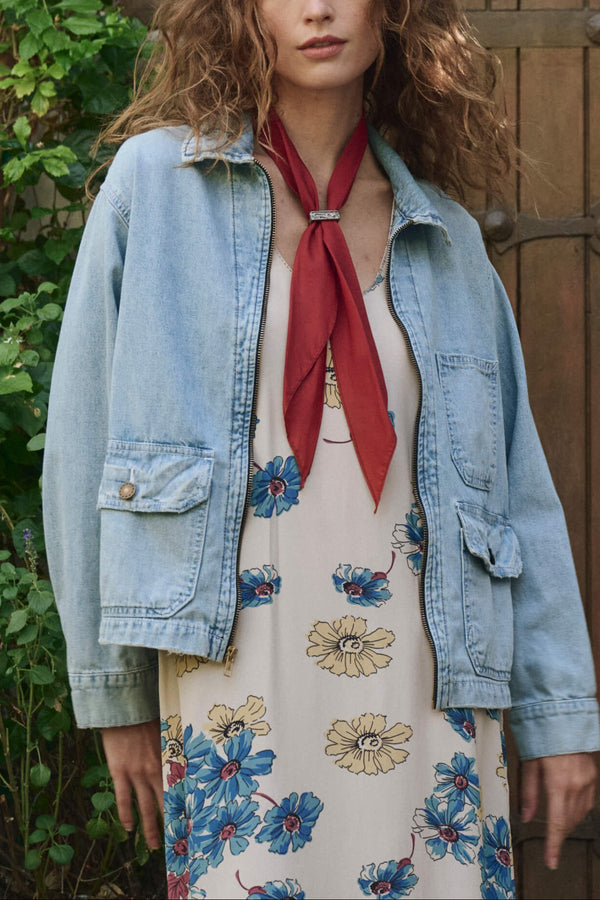 THE ZIP FRONT CHORE JACKET DAKOTA