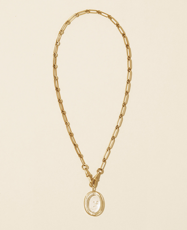 L’AMOUR No 2 NECKLACE CRYSTAL