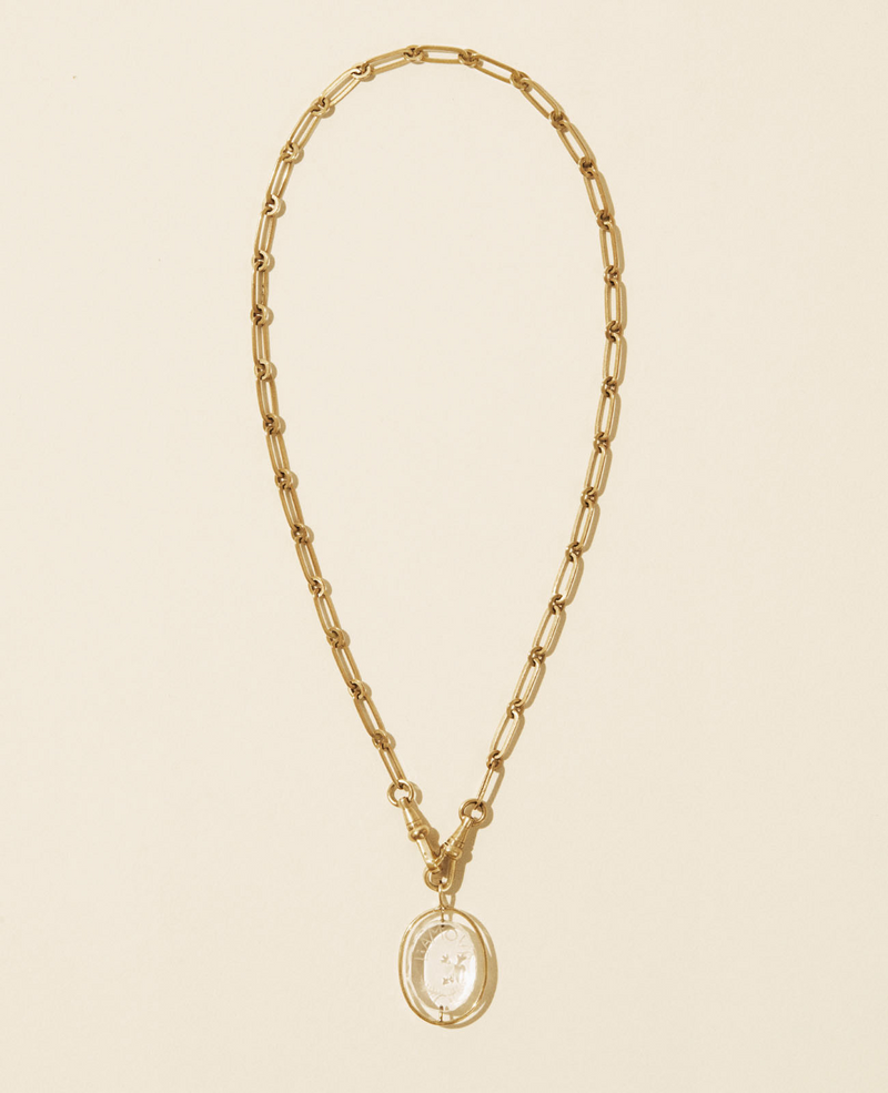 L’AMOUR No 2 NECKLACE CRYSTAL