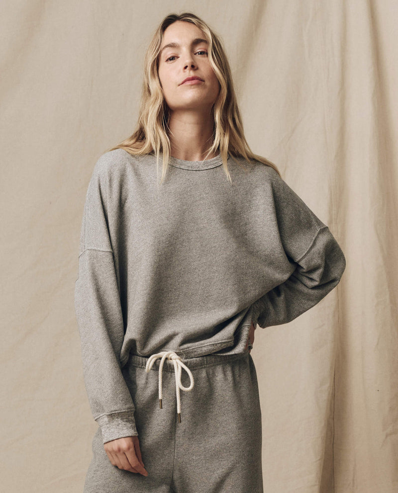 THE TEAMMATE SWEATSHIRT VARSITY GREY