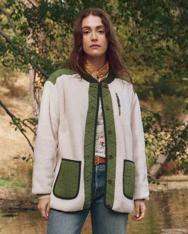 THE PLUSH TUNDRA JACKET CREAM