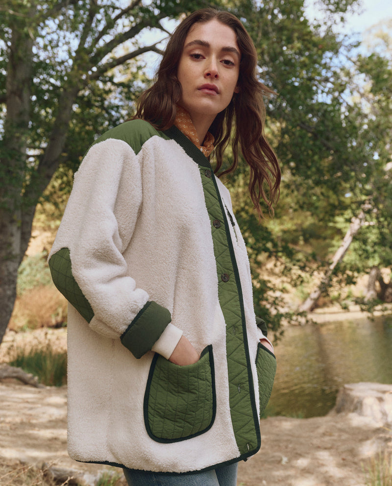 THE PLUSH TUNDRA JACKET CREAM