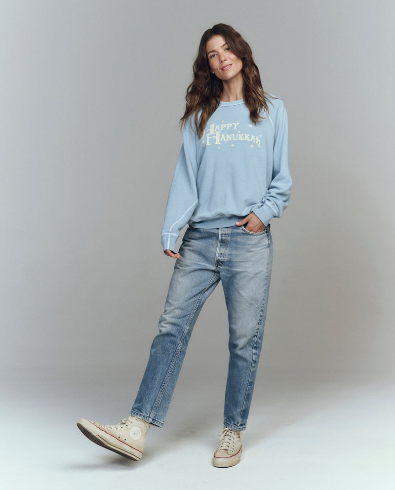 THE HANNUKAH COLLEGE SWEATSHIRT CONFECTION BLUE
