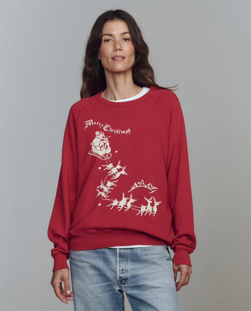 THE SLEIGH COLLEGE SWEATSHIRT TRUE RED 0