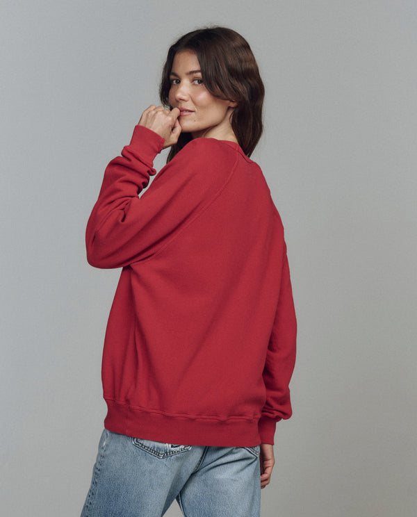 THE SLEIGH COLLEGE SWEATSHIRT TRUE RED 0
