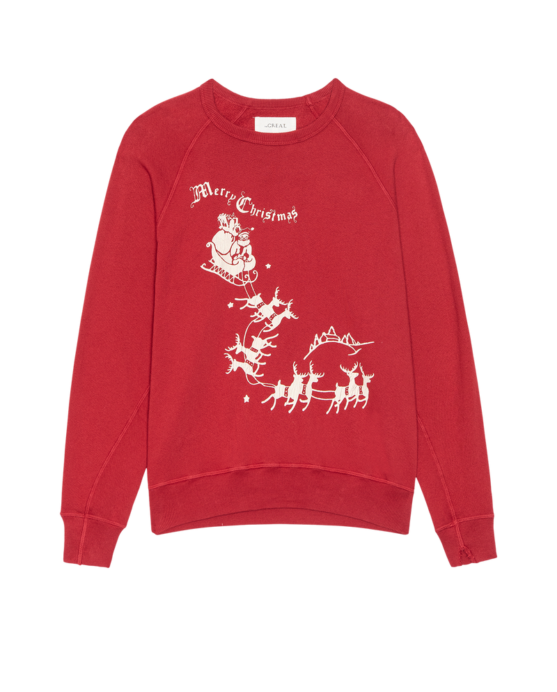 THE SLEIGH COLLEGE SWEATSHIRT TRUE RED 0