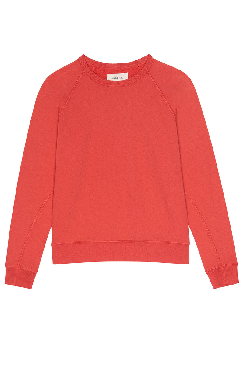THE FLEECE ROOKIE SWEATSHIRT BRIGHT RED