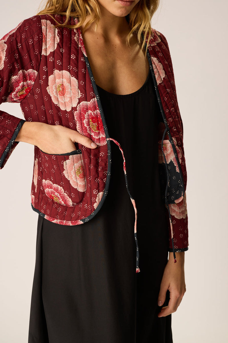 SASKIA JACKET POPPY COMBO XS