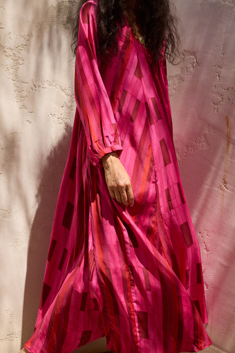 FIORE MAXI SEA GLASS SILK PINK XS