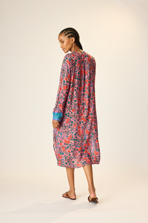 VALERIE DRESS ROSE BANDANA S