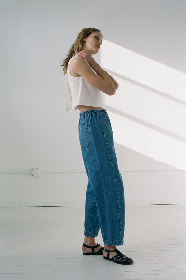 ALBA PANT MEDIUM BLUE S