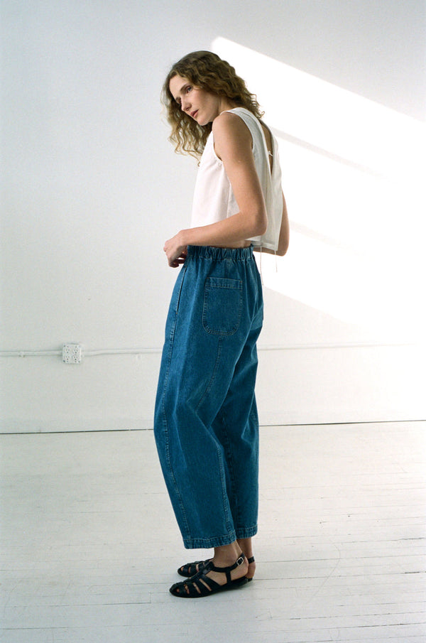 ALBA PANT MEDIUM BLUE S