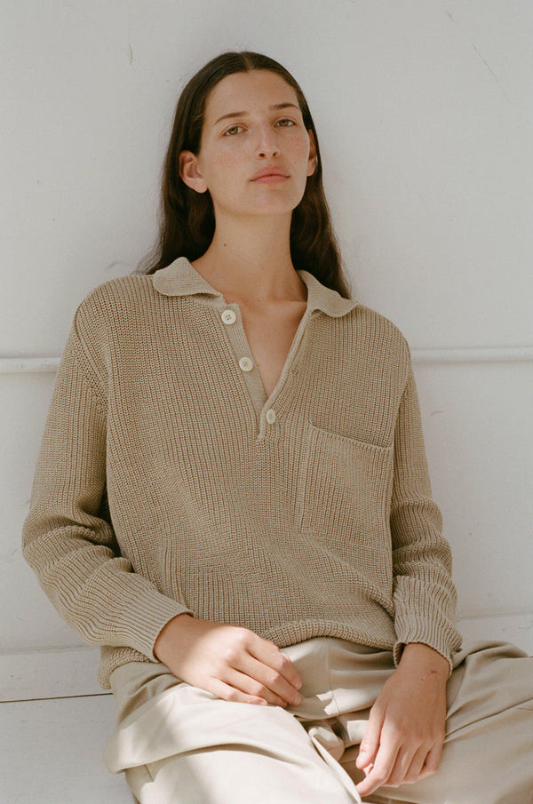 SAATCHI SWEATER GREIGE S