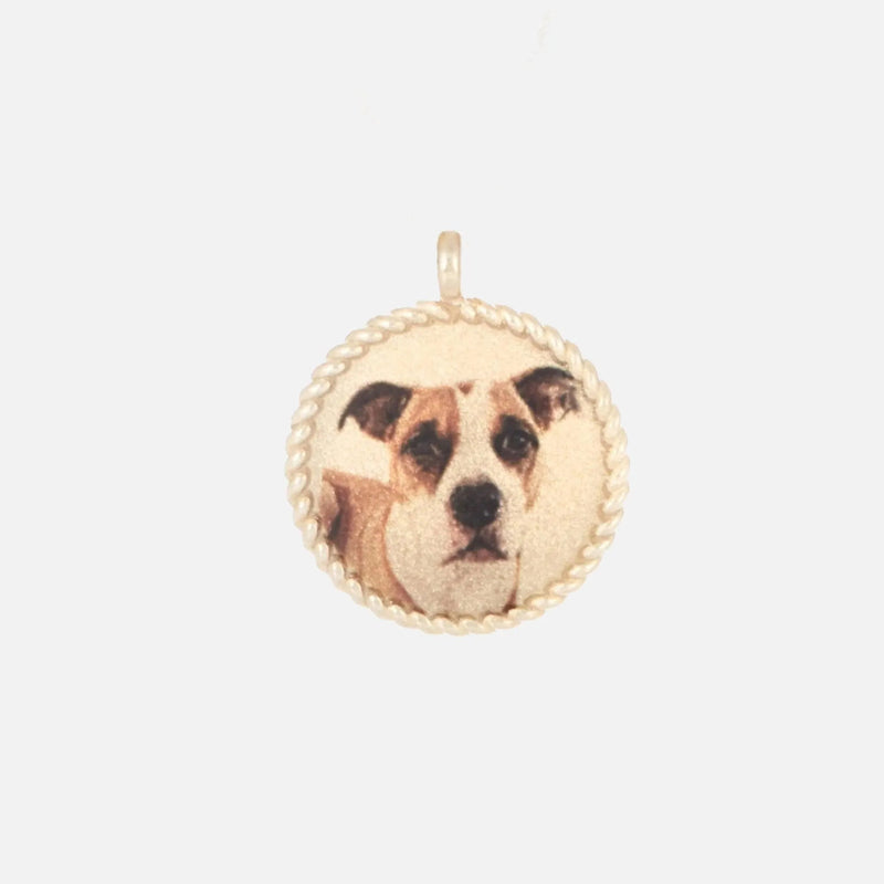 IMPERIAL PORTRAIT PENDANT SINGLE SIDED WITHOUT CHAIN