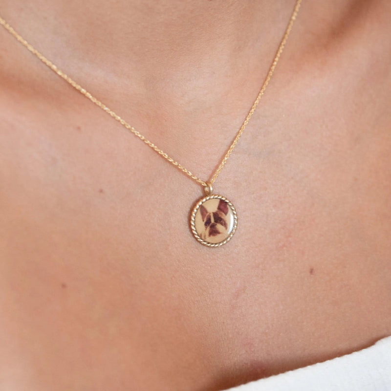 IMPERIAL PORTRAIT PENDANT SINGLE SIDED WITHOUT CHAIN