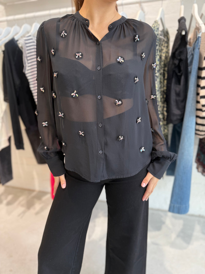 Bea blouse noir