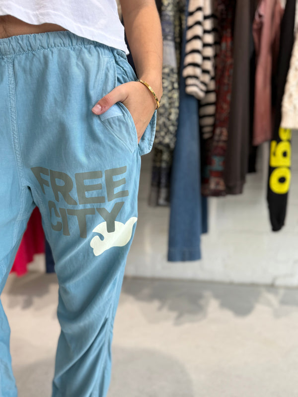 FLAP/SNAP AIRJUMP PANT BLUE DIRT