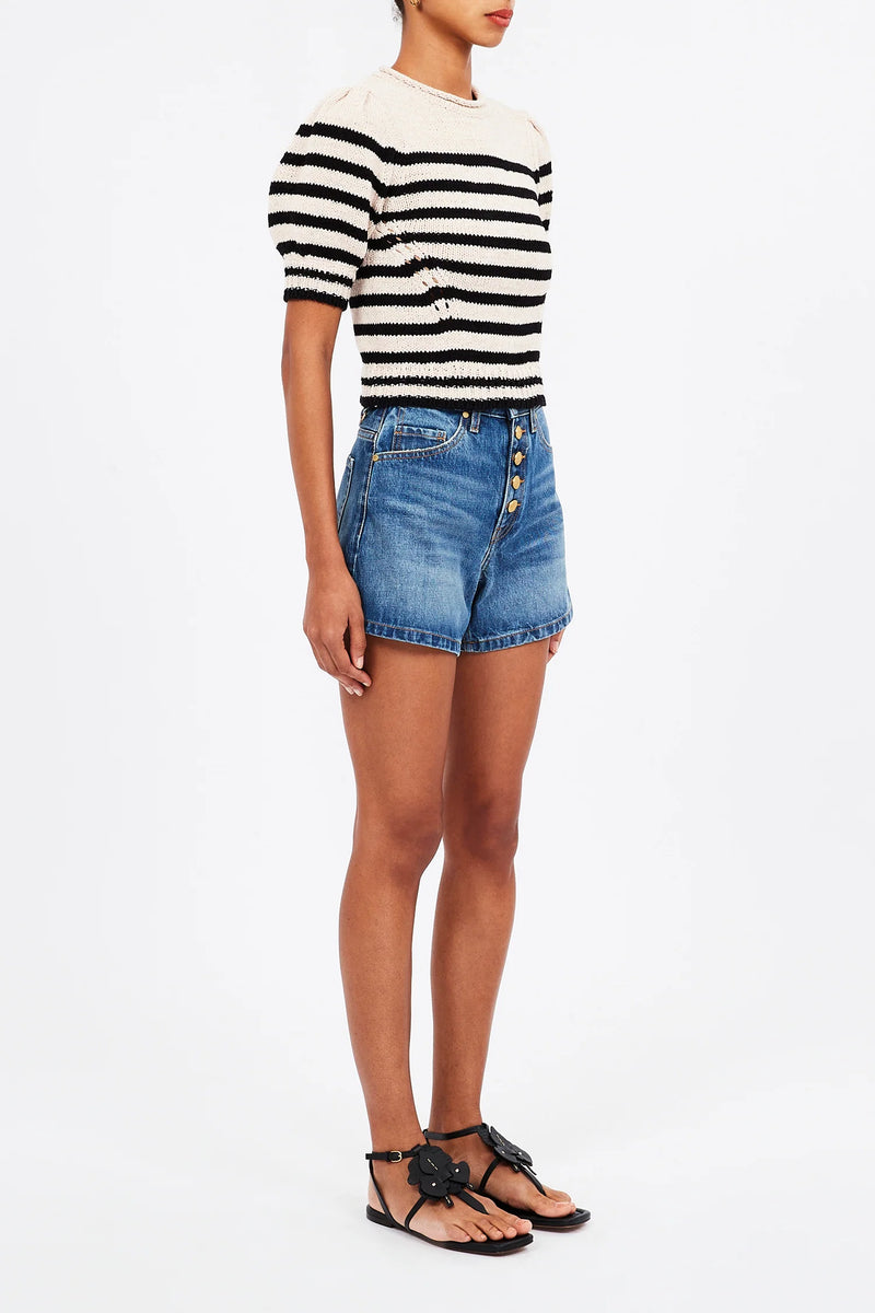 Pia top sailor stripe