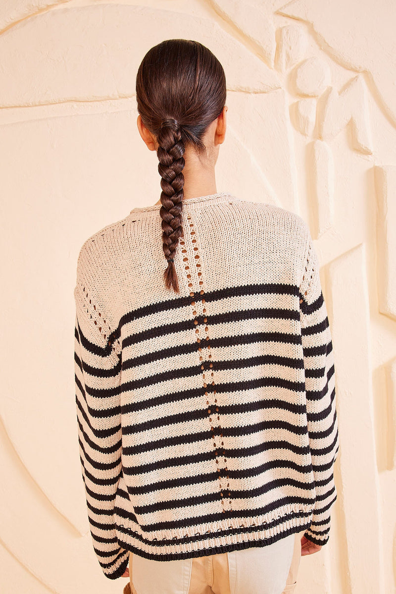 Leonie pullover sailor striped