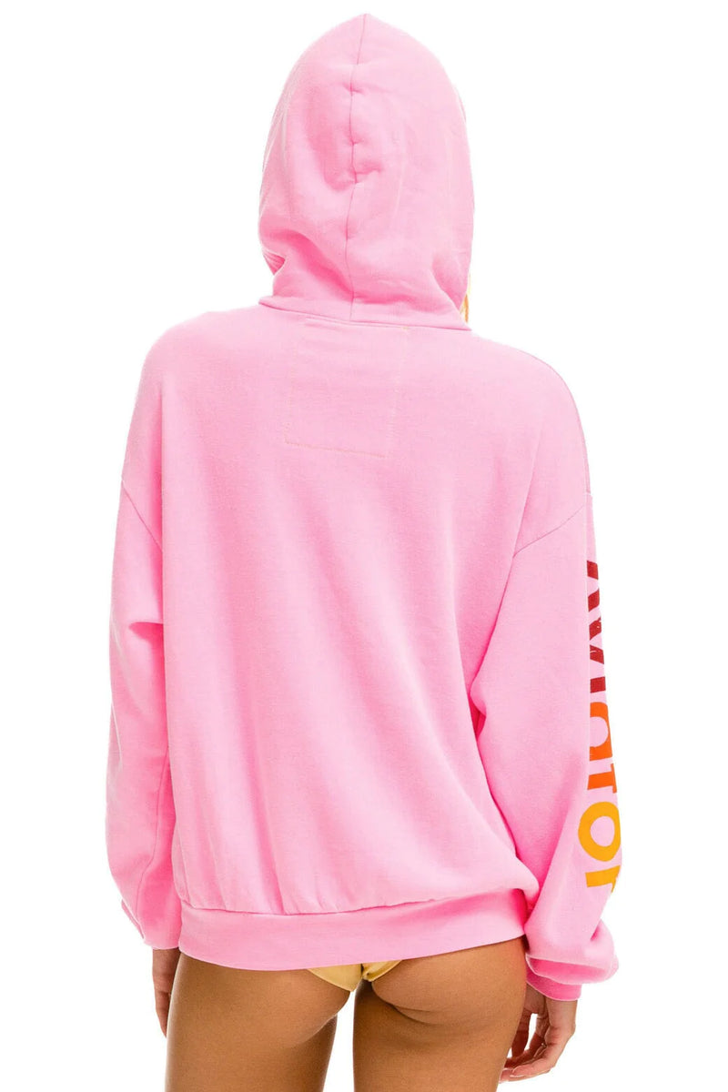 Pullover hoodie pink