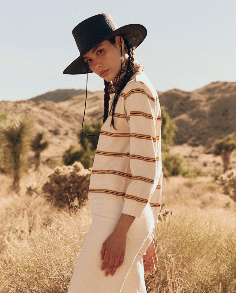 CAMPUS CREW RANCHO STRIPE