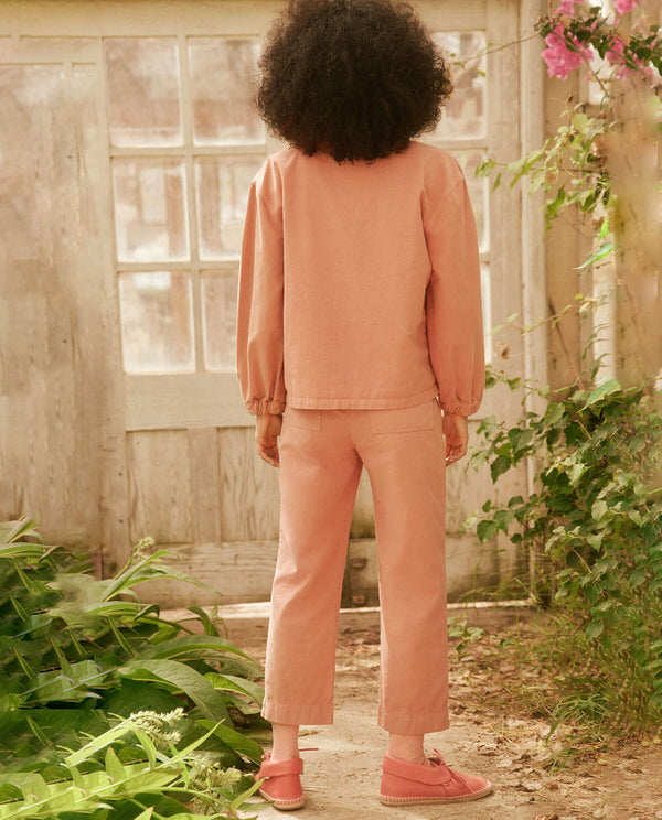 The voyager pant in washed rose