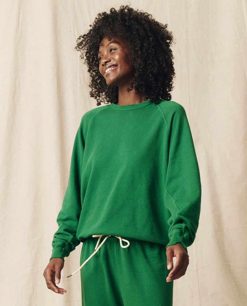 COLLEGE SWEATSHIRT HOLLY LEAF
