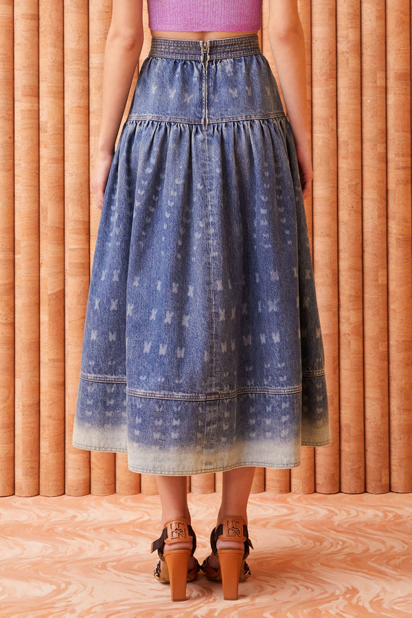 Astrid skirt in arashi wash