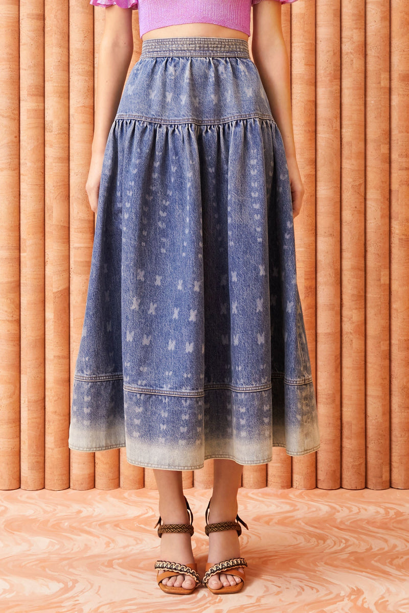 Astrid skirt in arashi wash