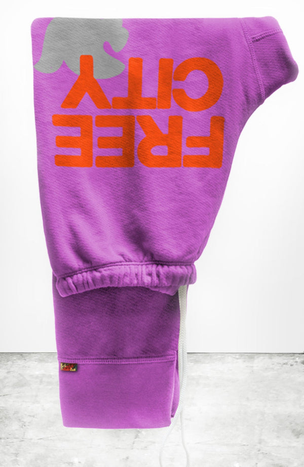 3/4 sweats pink boots