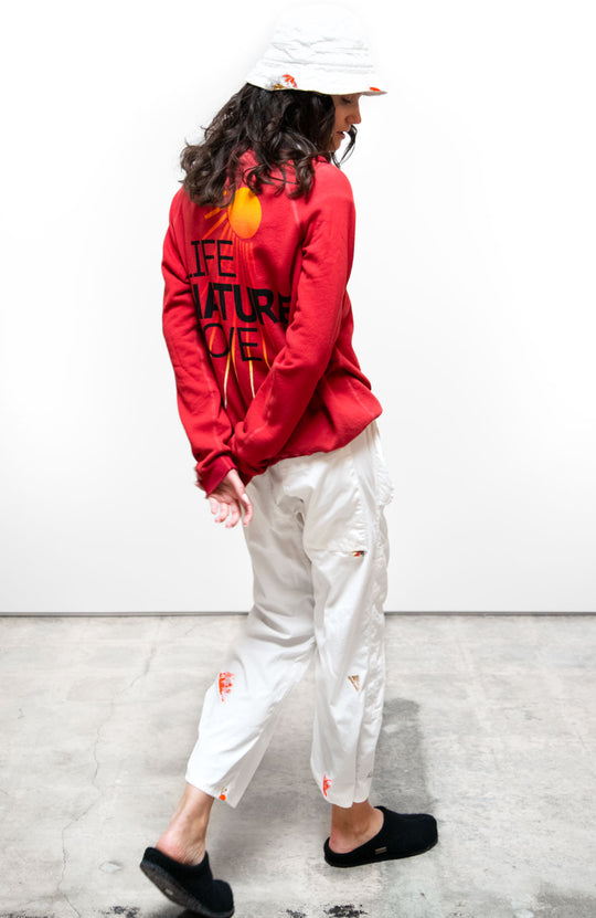 Superyumm biggie raglan red glass