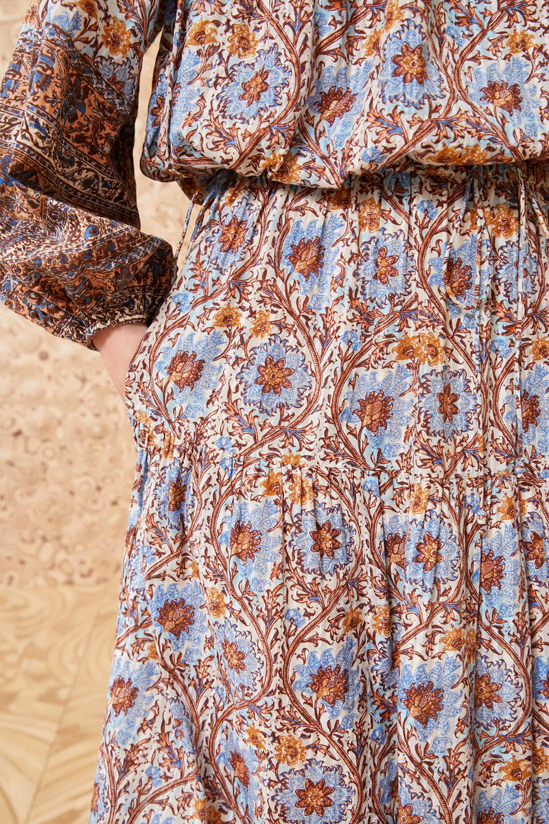 PAIGE SKIRT CASPIA