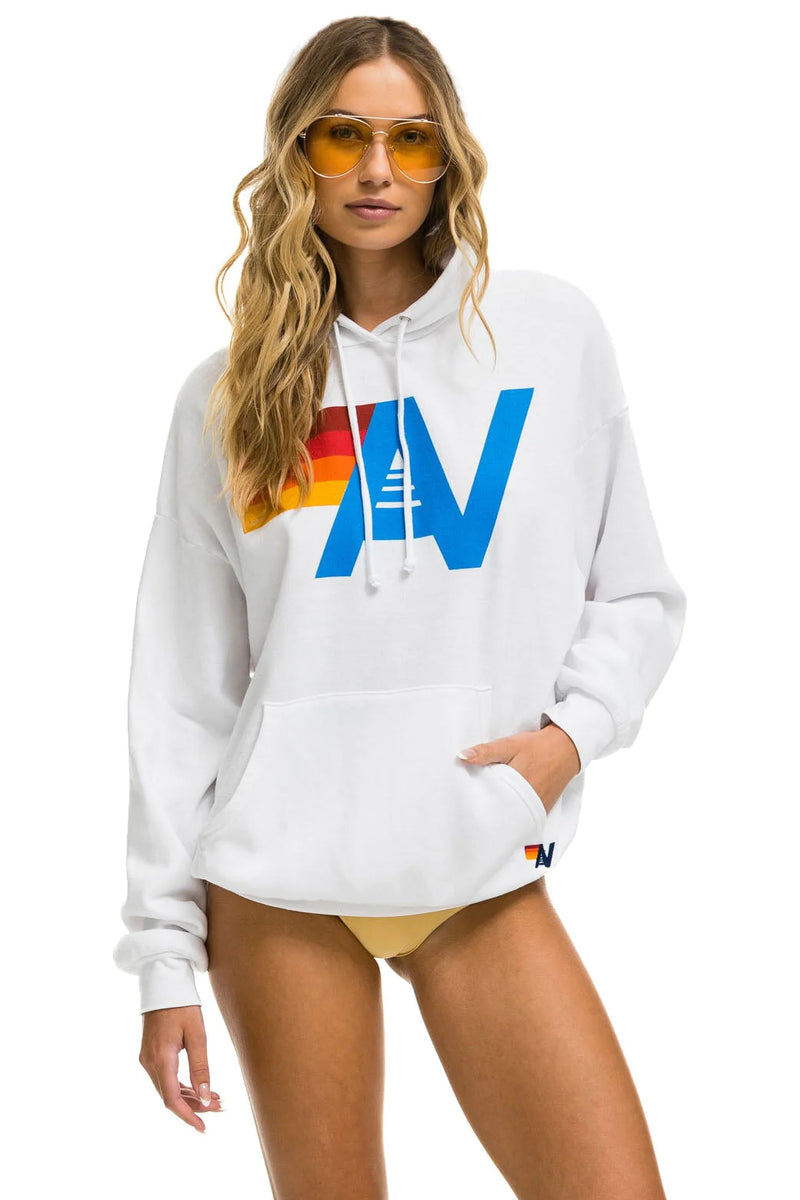 Logo pullover white