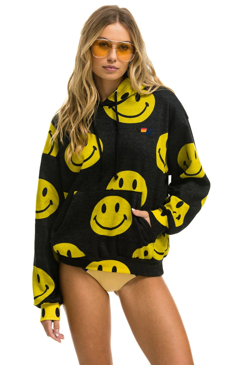 Smiley pullover hoodie